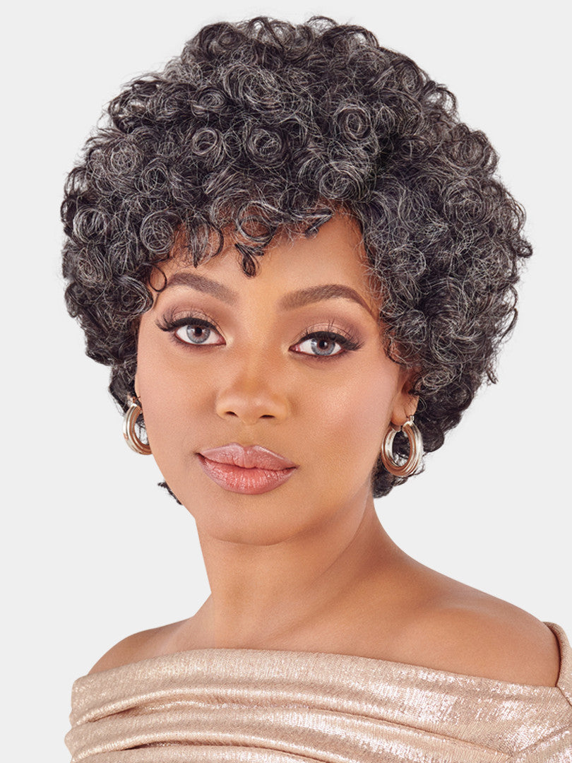 VIVACE 100% Human Hair MAESTRO Gray Collection Full Wig - AIRES