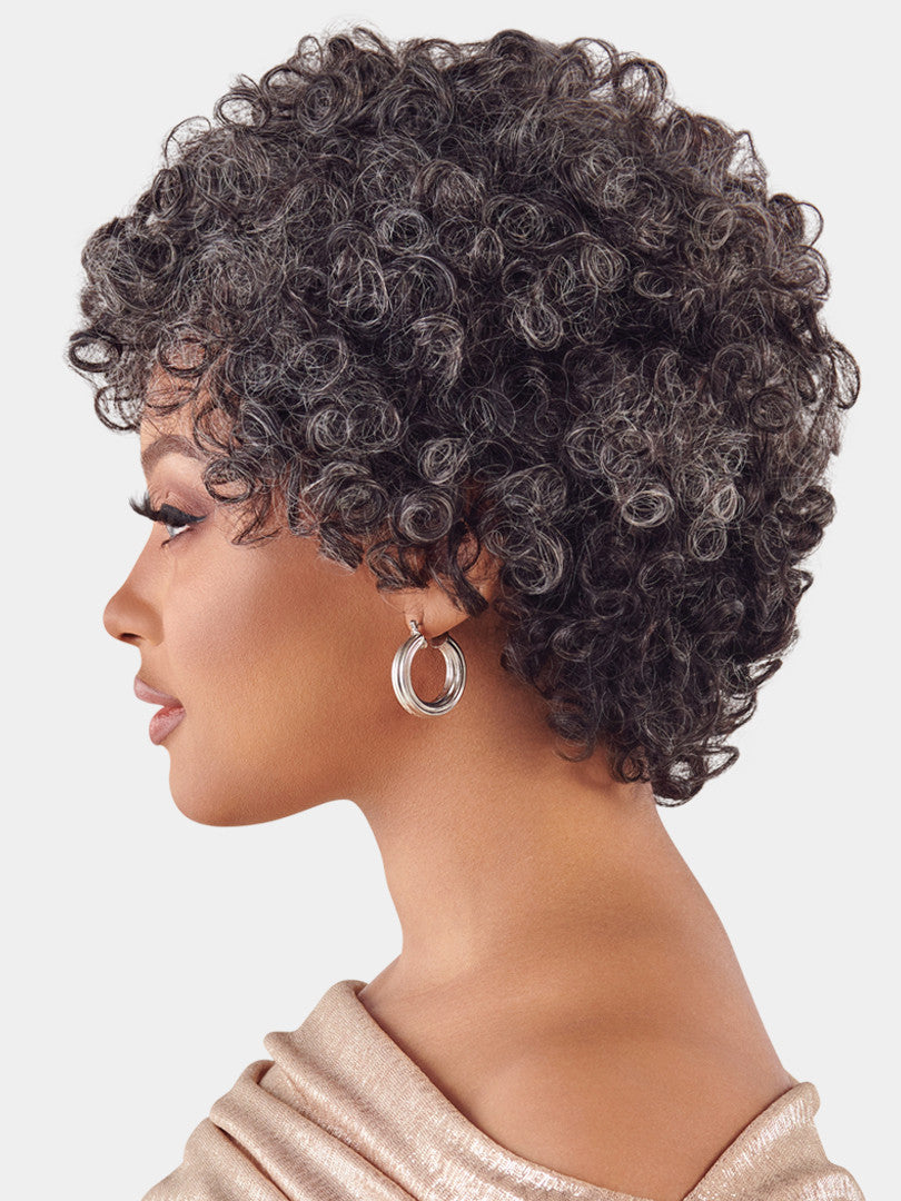 VIVACE 100% Human Hair MAESTRO Gray Collection Full Wig - AIRES