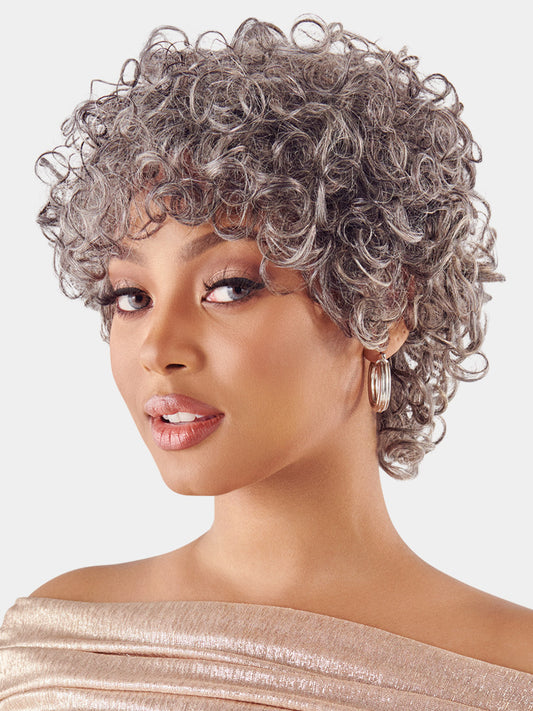 VIVACE 100% Human Hair MAESTRO Gray Collection Full Wig - AIRES