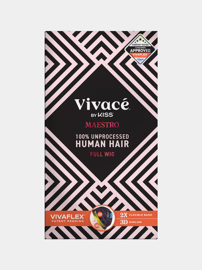 VIVACE 100% Human Hair MAESTRO Full Wig - DELLA 10"