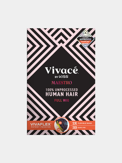 VIVACE 100% Human Hair MAESTRO Full Wig - QUINN