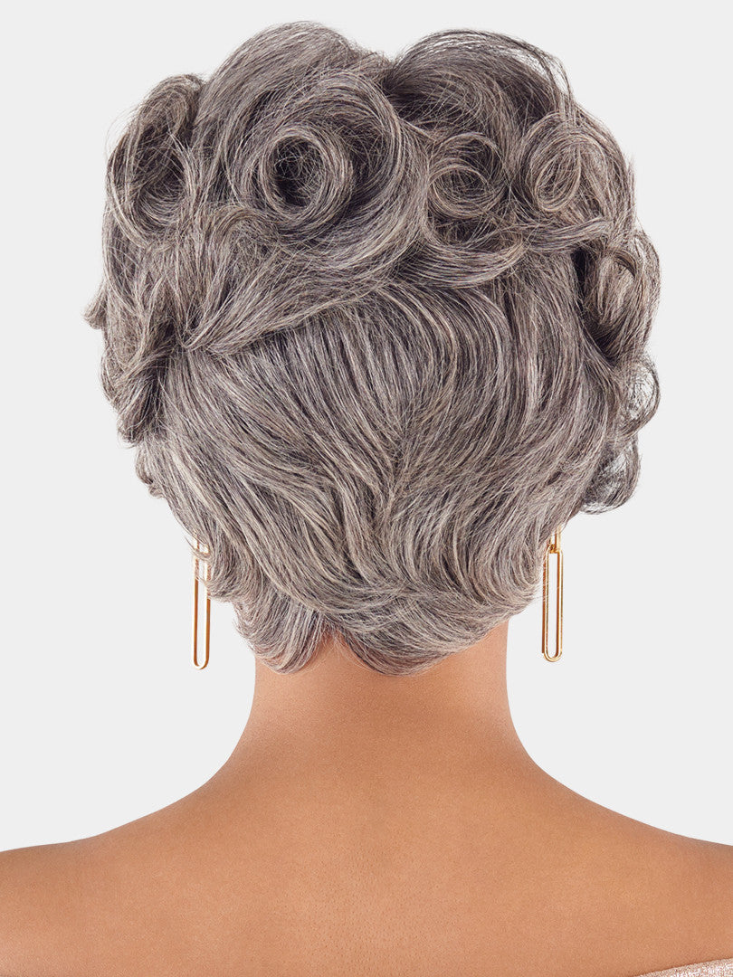 VIVACE 100% Human Hair MAESTRO Gray Collection Full Wig - TORINO