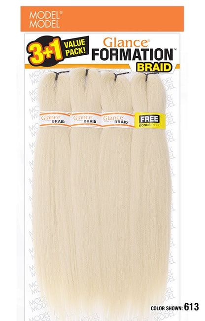MODELMODEL Glance Braiding Hair - 4X Formation Kid's Braid 16"