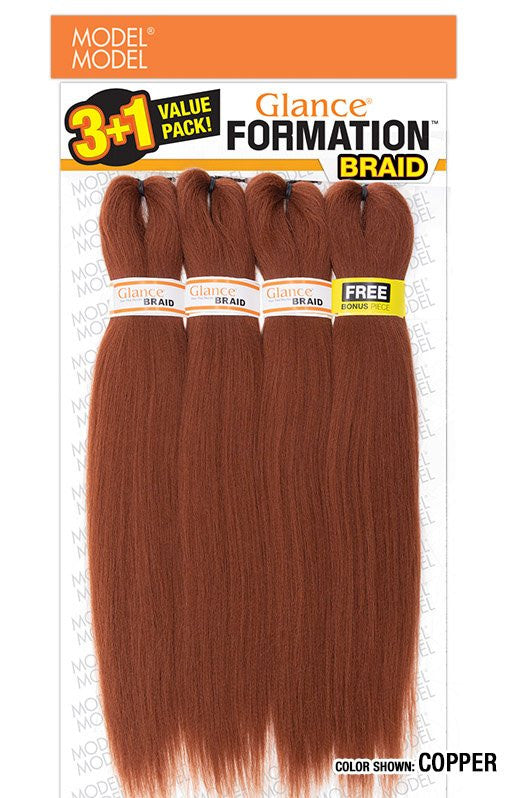 MODELMODEL Glance Braiding Hair - 4X Formation Kid's Braid 16"