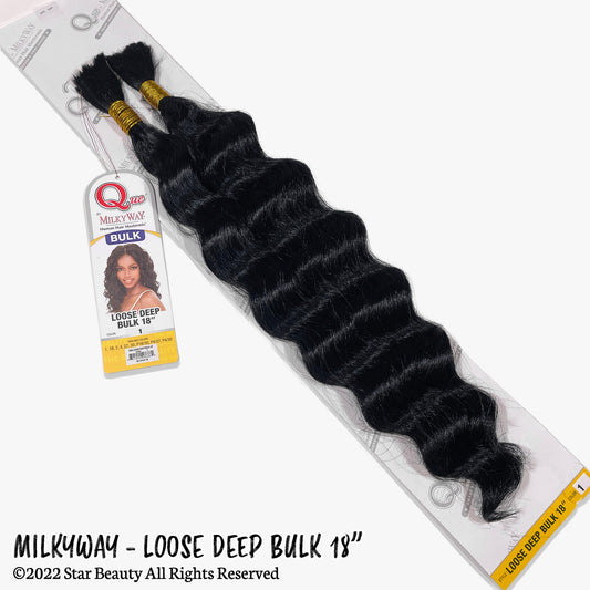 SHAKE N GO Que Milkyway Loose Deep Bulk 18"