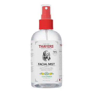 THAYERS Alcohol-Free Witch Hazel Facial Mist Toner - Cucumber (8oz)