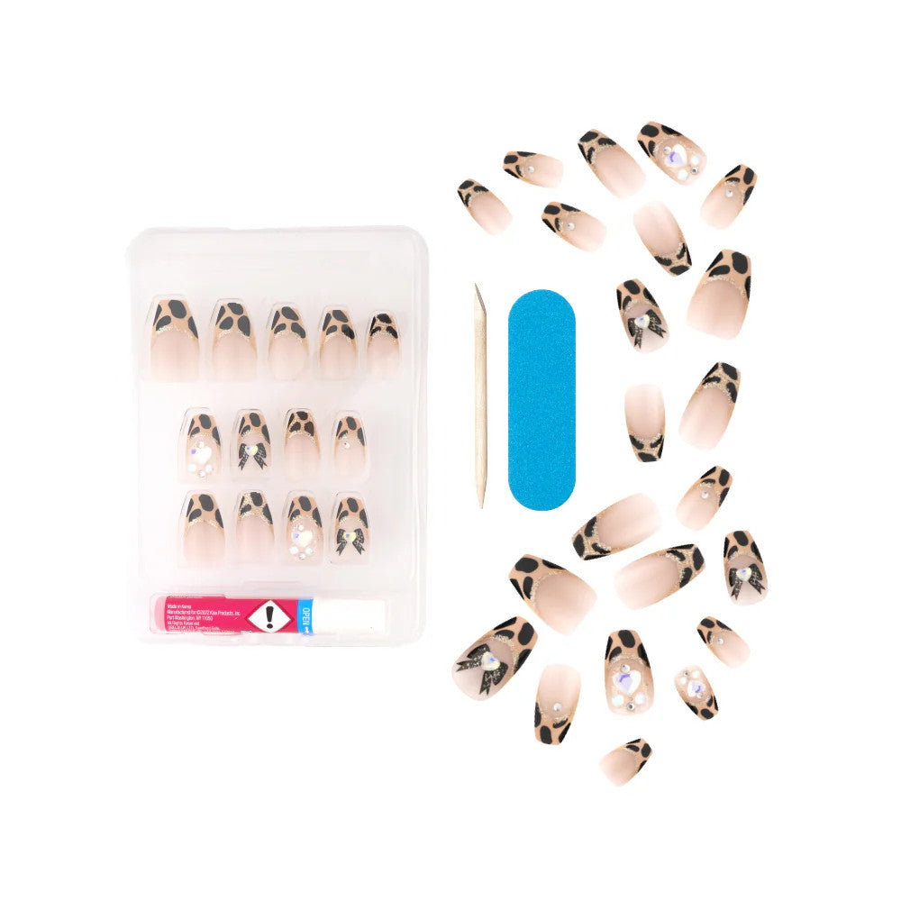 KISS Majestic Press On  Luxury High Shine Gel Nails - MIRACULOUS