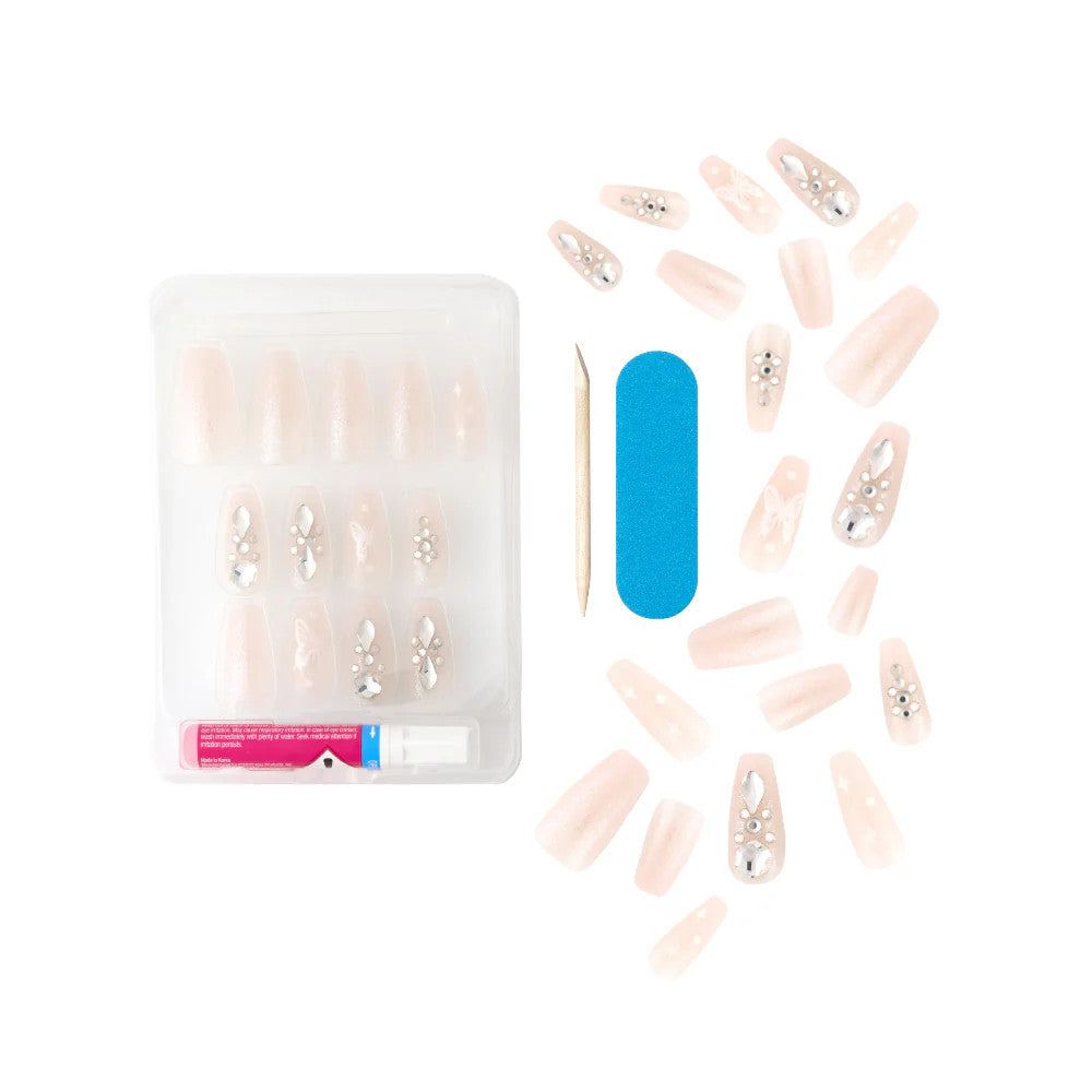KISS Majestic Press On  Luxury High Shine Gel Nails - WONDROUS