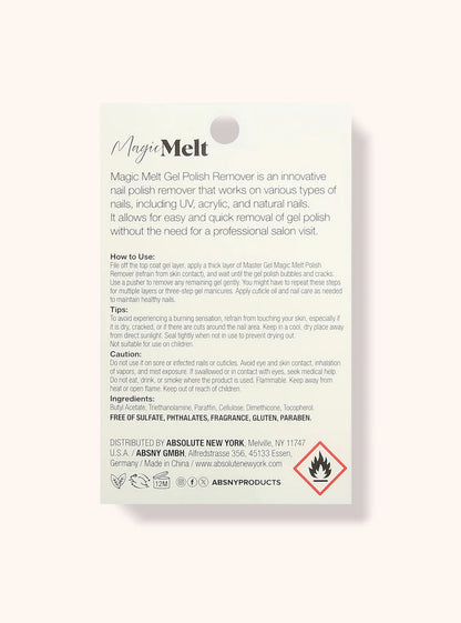 ABSOLUTE Magic Melt Master Gel Polish Remover Kit