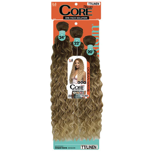 BOBBI BOSS Miss Origin Core One Pack 3pcs Weave - Ocean Wave (20"/22"/24")