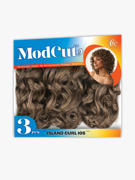 SENSATIONNEL Modcut 3PCS Weave - ISLAND CURL 10S