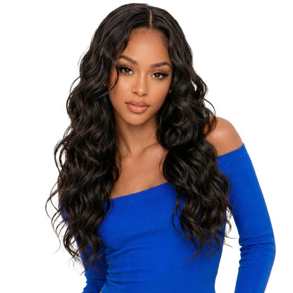 Bobbi Boss Seamless Feather Crochet Braid - French Curl 3Pcs (14"16"18")