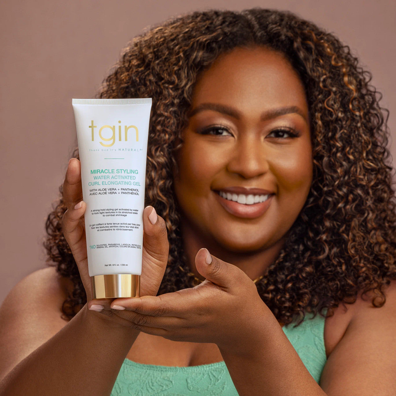 TGIN Miracle Styling Water Activated Curl Elongating Gel (8 oz)