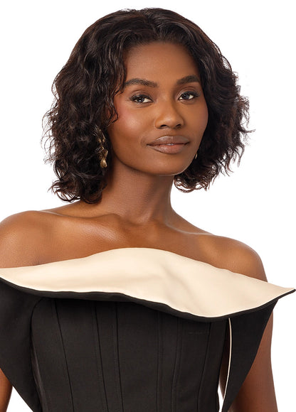 OUTRE MyTresses Black Label 13x4 Lace Front Wig - HH-Virgin Wavy Bob 12"