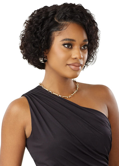 OUTRE MyTresses Black Label 13X4 Lace Front Wig HH-Virgin Deep Bob 8"