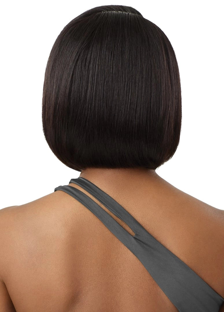OUTRE Mytresses Black Label 100% Human Hair 13X4 Lace Front Wig - HH-Virgin Straight Bob 10"