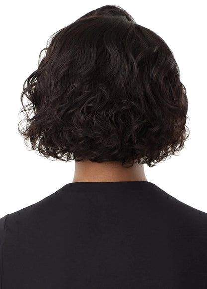 OUTRE Mytresses Black Label 100% Human Hair 13X4 Lace Front Wig - HH-Virgin Wavy Bob 10"