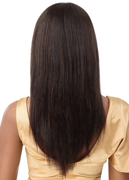 OUTRE Mytresses Gold Label 100% Unprocessed Human Hair Lace Front Wig HH-CHRISELLE