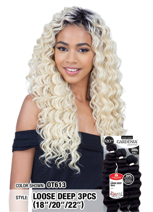 MODELMODEL Gardenia Loose Deep 3PCS
