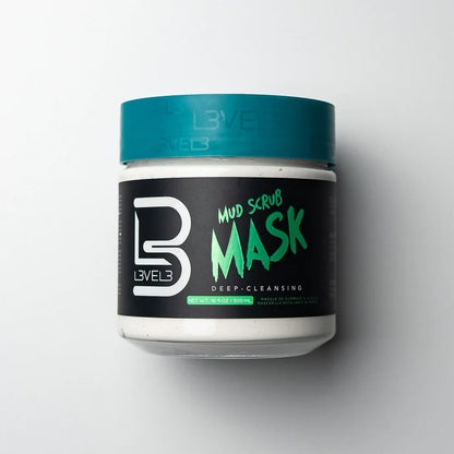 LEVEL 3 Mud Facial Scrub Mask (16.9oz)