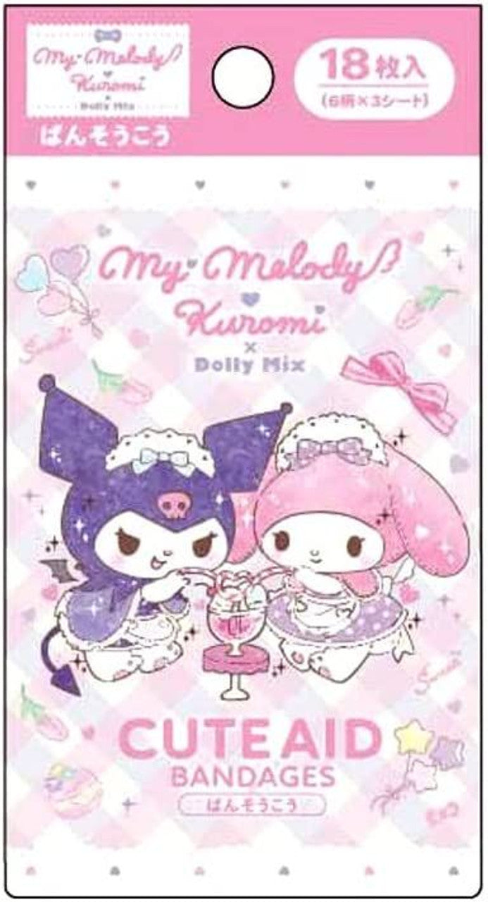 Santan Sanrio Cute Aid Bandages (18pcs)
