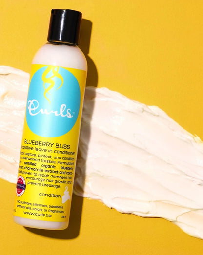 CURLS Blueberry Bliss Reparative Leave In Conditioner