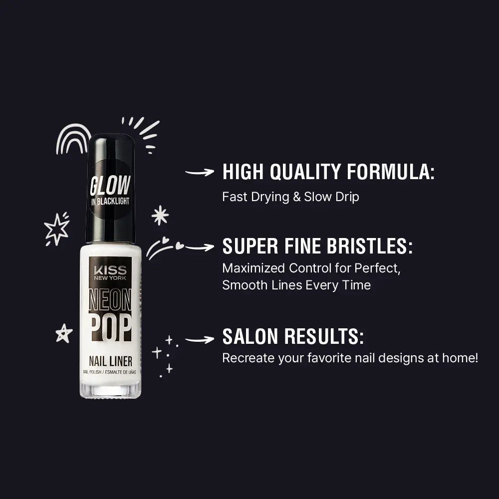 KISS Precision Brush Nail Art Liner