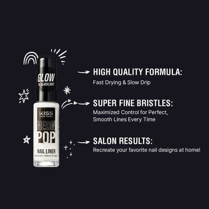 KISS Precision Brush Nail Art Liner