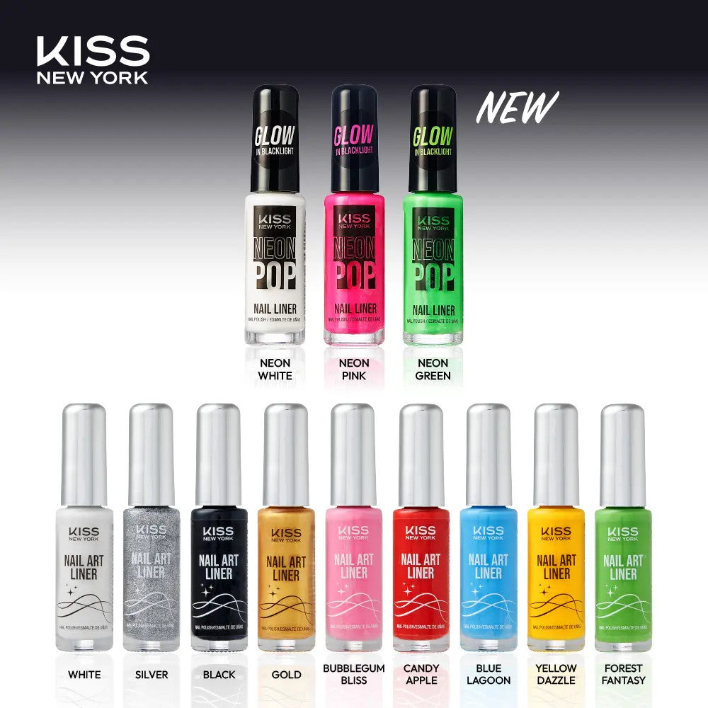 KISS Precision Brush Nail Art Liner
