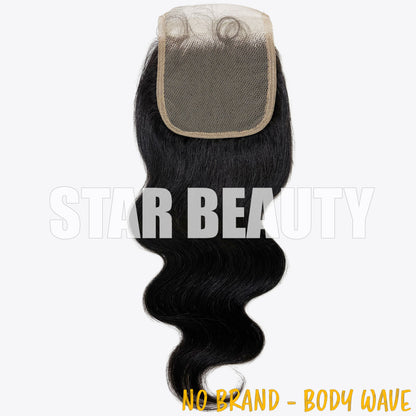9A No Name Brand Brazilian 4x4 Lace Closure - Body Wave (12"-16")