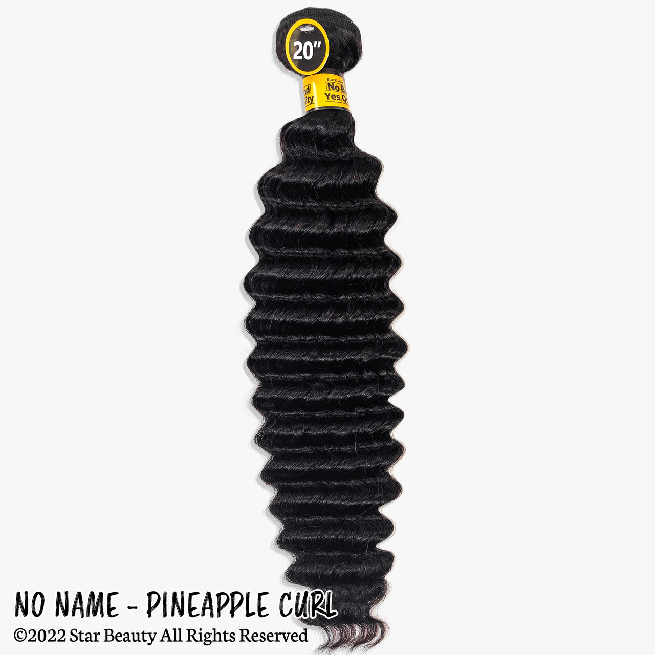 9A No Name Brand Brazilian Single Bundle - Pineapple Wave (12" - 24")