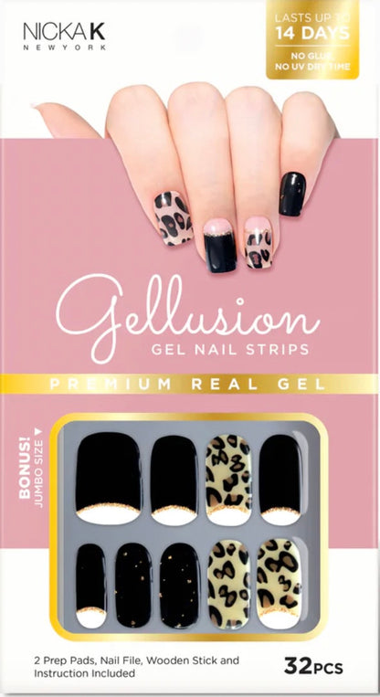 NICKA K Gellusion Gel Nail Strips (NSG003)