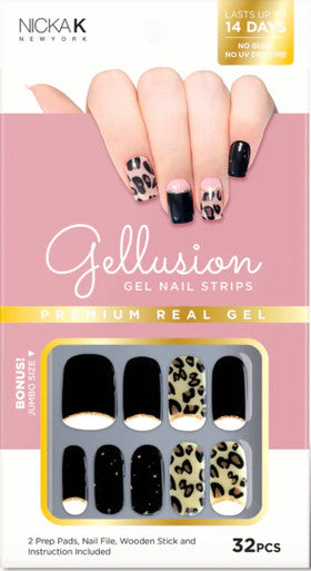 NICKA K Gellusion Gel Nail Strips (NSG003)