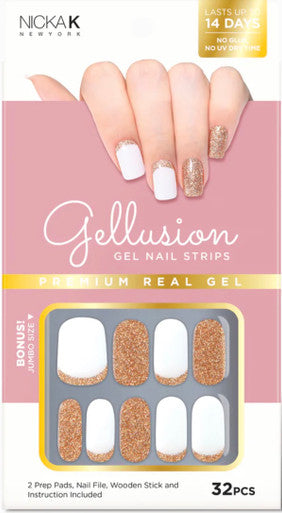 NICKA K Gellusion Gel Nail Strips (NSG004)