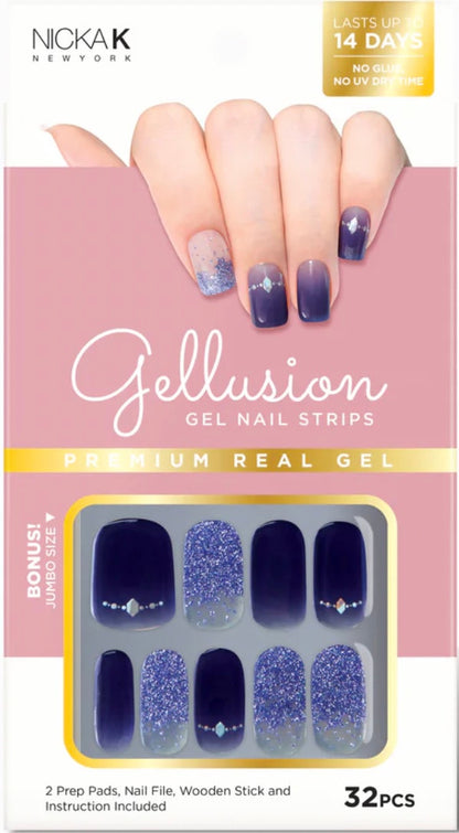 NICKA K Gellusion Gel Nail Strips (NSG005)
