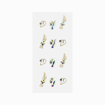 NICKA K Gemstone Nail Stickers (NSGM11)