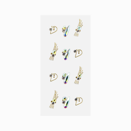 NICKA K Gemstone Nail Stickers (NSGM11)
