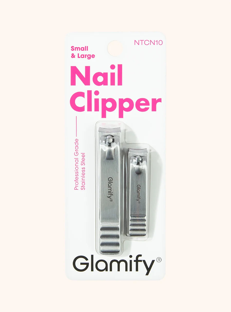 ABSOLULTE Stainless Steel Nail Clipper Small & Large Combo