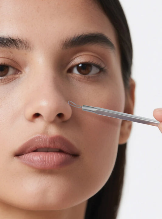 ABSOLULTE Stainless Steel Double Loop Extractor Skincare Tool