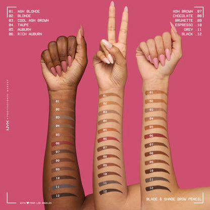NYX Blade and Shade Nano Brow Mechanical Pencil