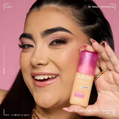 NYX Make Em Wonder Soft Matte Buildable Foundation