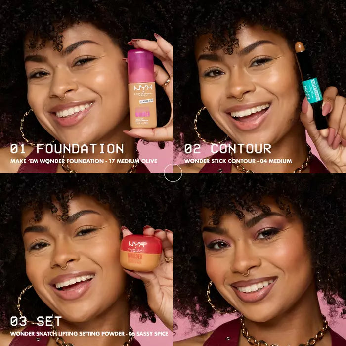 NYX Make Em Wonder Soft Matte Buildable Foundation
