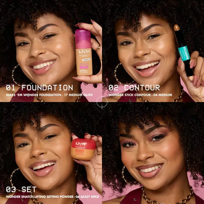 NYX Make Em Wonder Soft Matte Buildable Foundation