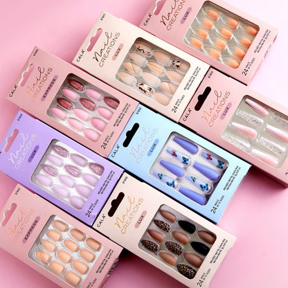 CALA Nail Creations Lux Stiletto (Clear Tipo)