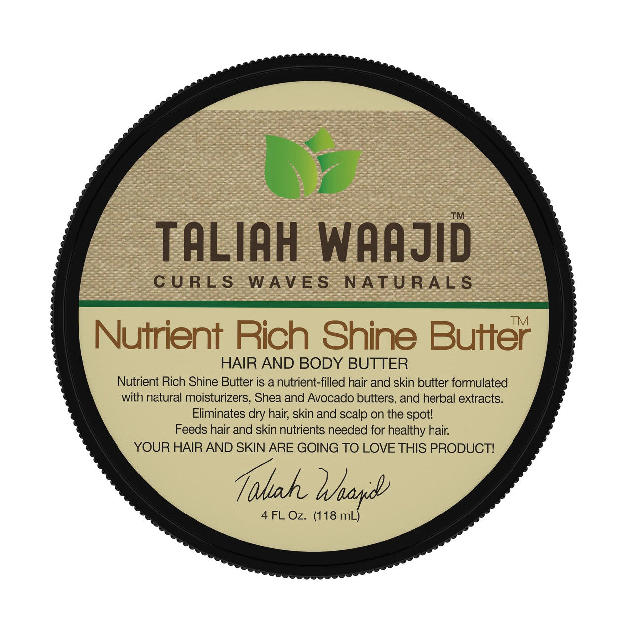 Taliah Waajid Nutrient Rich Shine Butter (4 oz)
