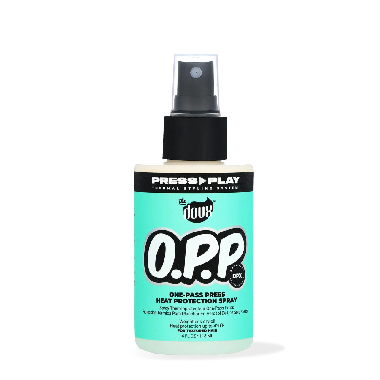 The Doux O.P.P. ONE-PASS Press Heat Protection Spray (4 oz)