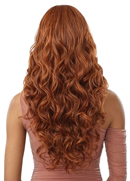 OUTRE Synthetic 5x5 Lace Closure Wig - HHB-Glam Curls 24"