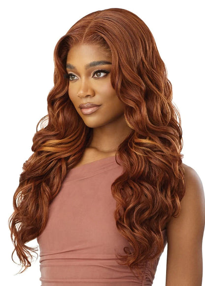 OUTRE Synthetic 5x5 Lace Closure Wig - HHB-Glam Curls 24"