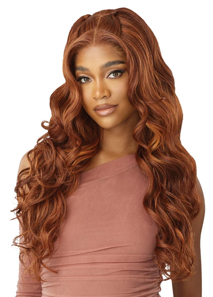 OUTRE Synthetic 5x5 Lace Closure Wig - HHB-Glam Curls 24"