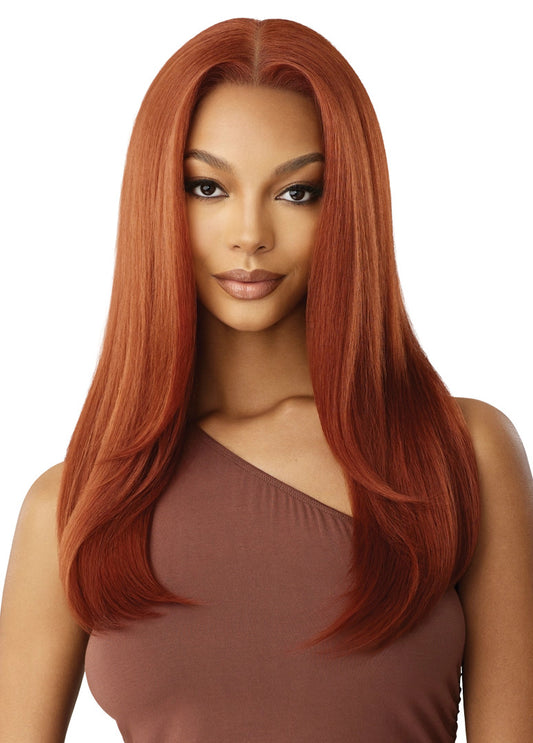 OUTRE Synthetic 5x5 Lace Closure Wig - HHB-NATURAL YAKI 22"